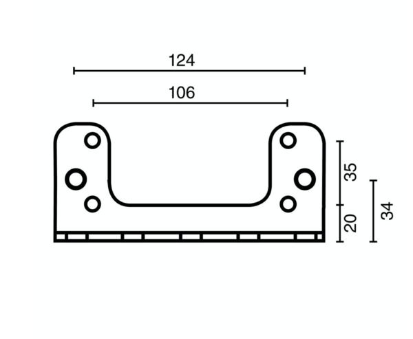 Montageplaat Ramsey ATV - Afbeelding 2