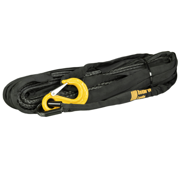 Dyneema Liertouw Horn Ø 8 mm / 30 meter met haak